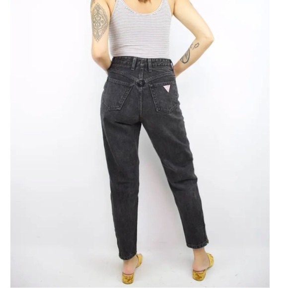 Vintage Guess High Waisted Jeans - Picture 12 of 13